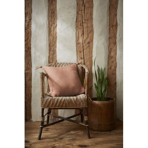 Drap Housse 90 X 190 Cm – Lin Lavé Français Luxe Soline – Vieux Rose