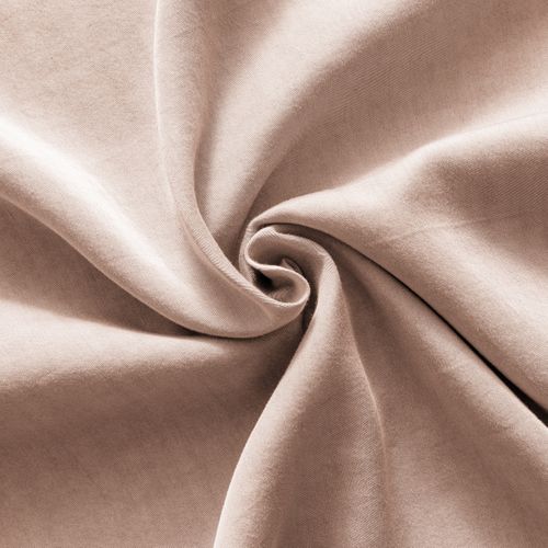 Drap-housse 90 X 190 Cm – Lyocell Uni Lysandre – Blush – Bonnet 30 Cm