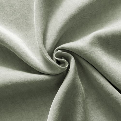 Drap-housse 90 X 190 Cm – Lyocell Uni Lysandre – Thym – Bonnet 30 Cm
