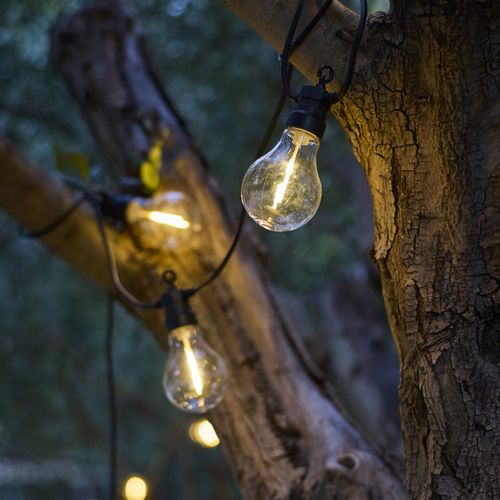 Guirlande Lumineuse Extérieur Connectable Party Max Noir Plastique 7,5m