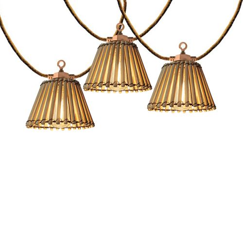 Guirlande Lumineuse Extérieur Natura Bois Bambou 8m