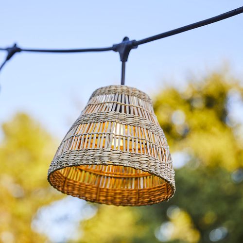 Guirlande Lumineuse Raccordable Tessa Beige Herbe Marine 6m