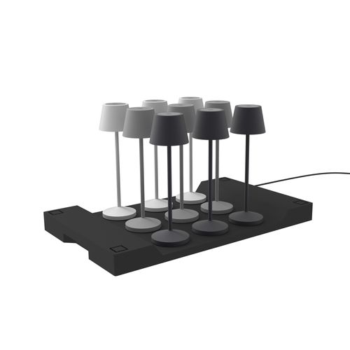 Plateau De Chargement Plate Noir Plastique 50,8cm