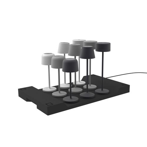 Plateau De Chargement Plate Noir Plastique 50,8cm