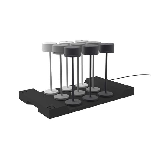 Plateau De Chargement Plate Noir Plastique 50,8cm