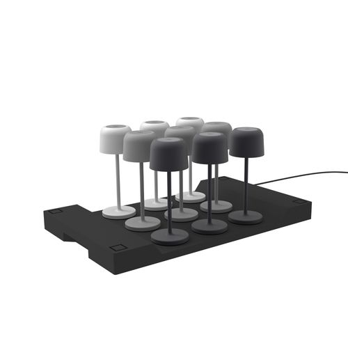 Plateau De Chargement Plate Noir Plastique 50,8cm