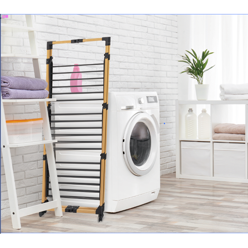 Etendoir à Linge Willis Bois Aluminium 30m