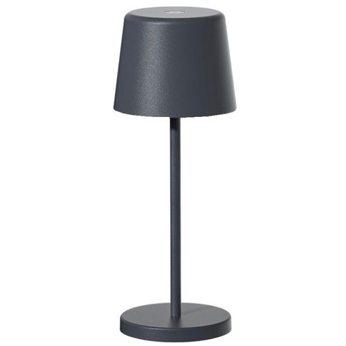 Mini Lampe De Table Kelly Mini Gris Anthracite Aluminium H22cm