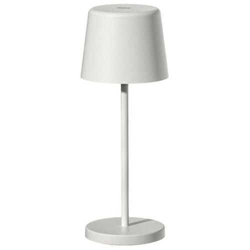 Mini Lampe De Table Kelly Mini Blanc Aluminium H22cm