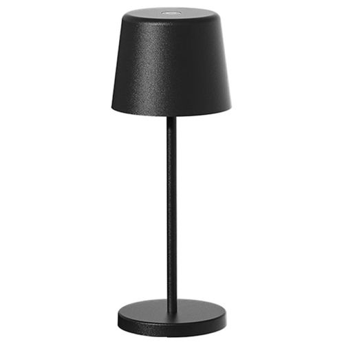 Lampe De Table Sans Fil Mini Kelly Noir H22cm