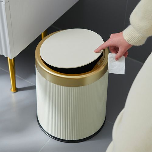 Poubelle De Salle De Bain Push Glint 8l