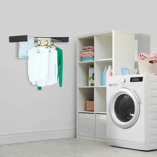 Séchoir à Linge Mural Cobra Noir 100cm