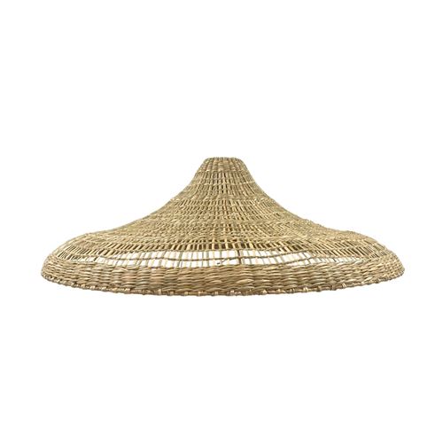 Abat-jour Freya Large Beige Herbe Marine D70 Cm