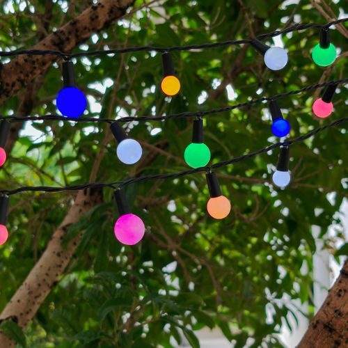 Guirlande Solaire Billy Rgb Multicolore  9,90m