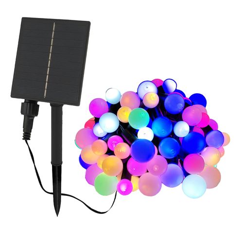 Guirlande Solaire Billy Rgb Multicolore  9,90m
