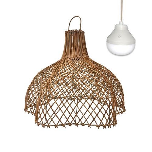 Suspension D'extérieur Nomade Aria Beige Rotin D60 Cm