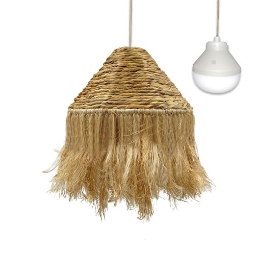 Suspension D'extérieur Nomade Leonora Beige Fibre Naturelle D44 Cm