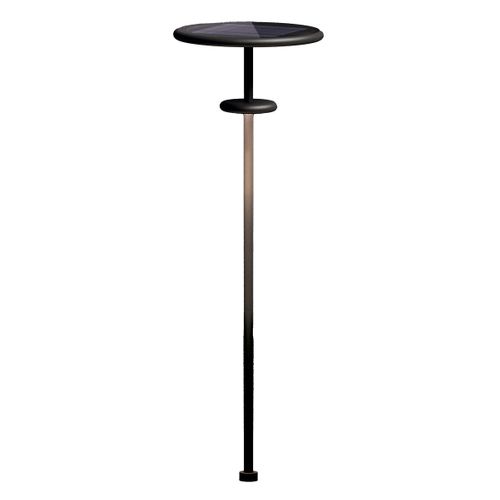 Balise Solaire Planet B Noir Aluminium H1,6m