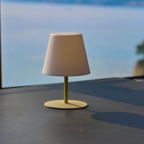 Lampe De Table Sans Fil Twins Sable H16cm