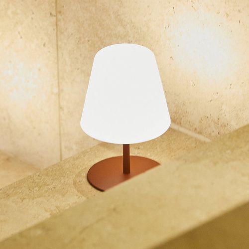 Lampe De Table Twins Terracotta H16cm
