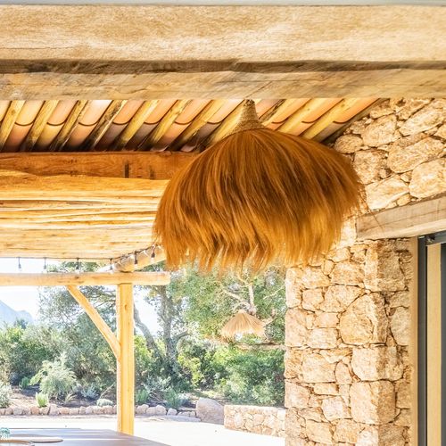 Abat Jour Naturel Seul Big Masai H62cm