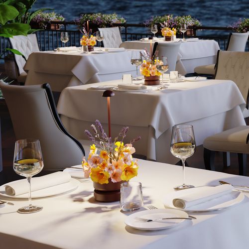 Lampe De Table Basket Bronze Aluminium H31cm