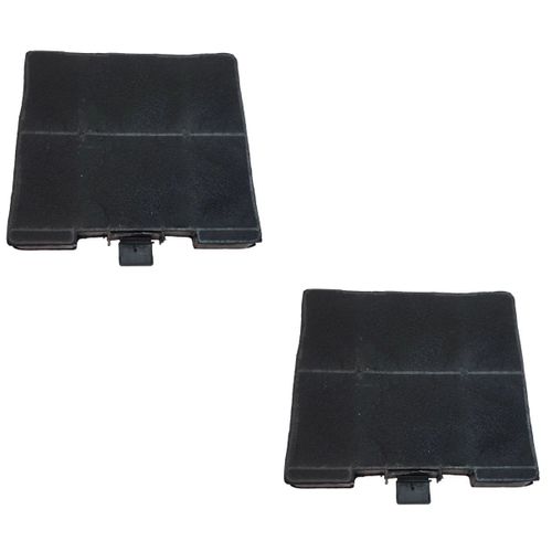 Lot De Deux Filtres Charbon  230x215x22 Mm Hotte 00705431, 11049701 Siemens, Bosch, Viva, Neff, Cons