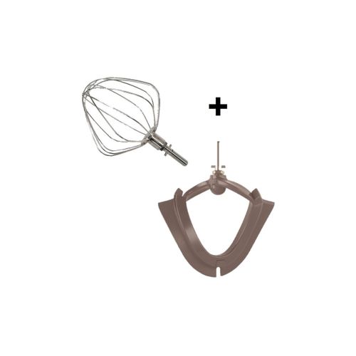 Batteur Souple At501 Et Fouet Robot Ménager Awat501001, Kw711660 Kenwood