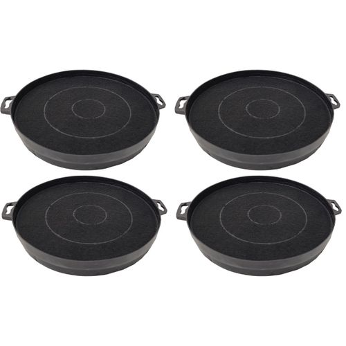 Lot De Quatre Filtres Charbon Type B210 Fac539  210x30 Mm Hotte Chf210 481281718524, Kfc6901 Faure,