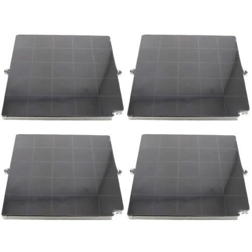 Lot De Quatre Filtres à Charbon Airforce Fc120 Affcaf16cs 260x256x17 Mm Hotte 480122100934 Airforce,