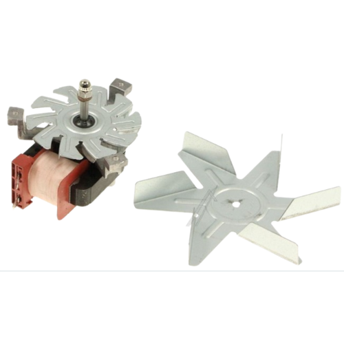 Moteur Turbine Avec Hélice Four, Cuisinière As0033689 Sauter, Brandt, De Dietrich