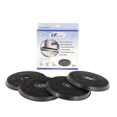 Lot De 4 Filtres Charbon Type E233 Fac519 Eff57  235x20 Mm Hotte 5403003 481281718534 Indesit, Arist