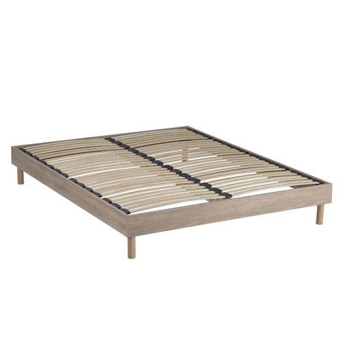 Matelas Altesse Mousse  Accueil Mémoire De Forme+ Sommier Bois + Accessoires - 90 X200 Cm