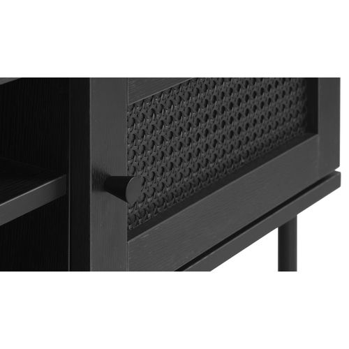 Meuble De Télévision Hêtre Et Canage Sogno  204x46cm