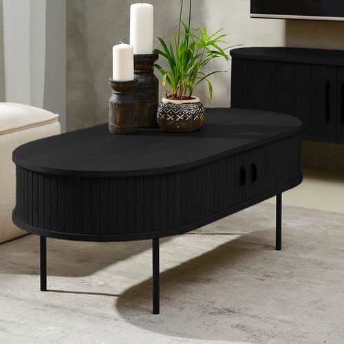 Table Basse Bois Nois Alba 120x60cm