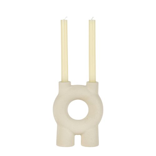 Set 2 Chandeliers Céramique Écru Corallo