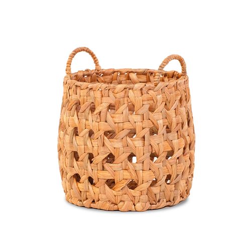 Panier Jacinthe D'eau Naturel Tressé