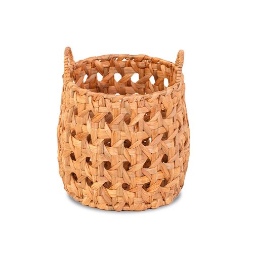 Panier Jacinthe D'eau Naturel Tressé