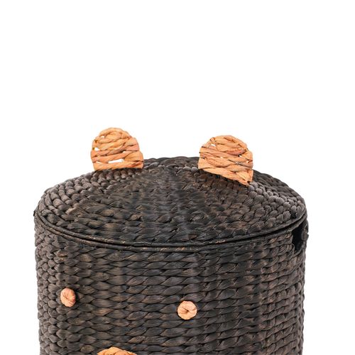 Panier Ours Jacinthe D'eau Noir