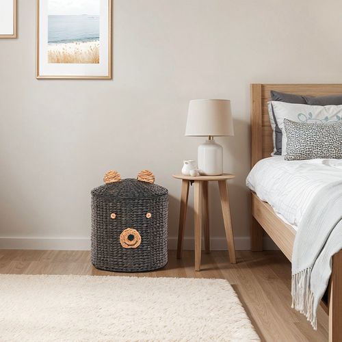 Panier Ours Jacinthe D'eau Noir