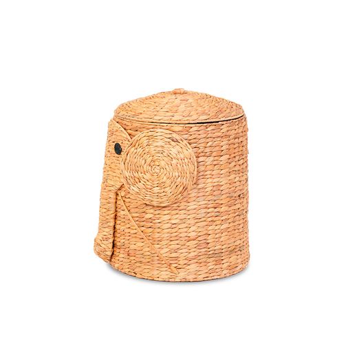 Panier Elephant Jacinthe D'eau Naturel