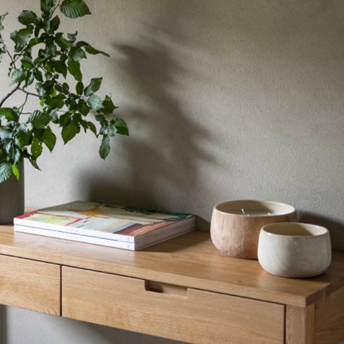 Bougie - Céramique Beige - Ester