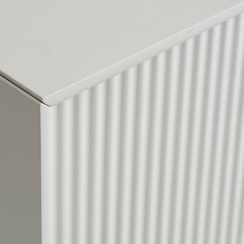 Buffet 3 Portes 160 Cm - Bois Strié - Mirano