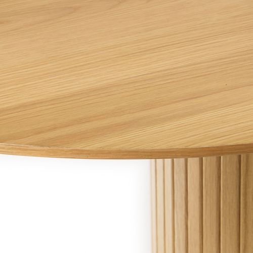 Table à Manger Ovale 180 Cm - Bois Naturel - Alba