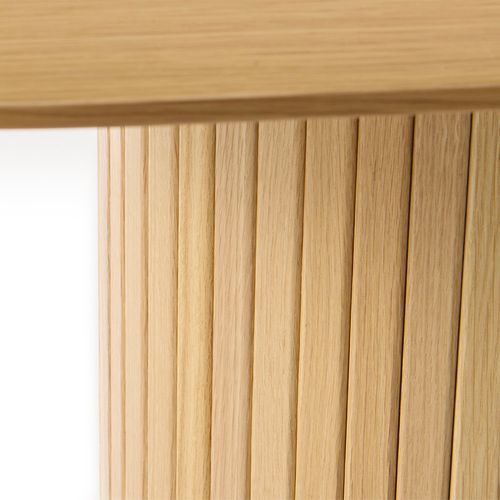 Table à Manger Ovale 180 Cm - Bois Naturel - Alba