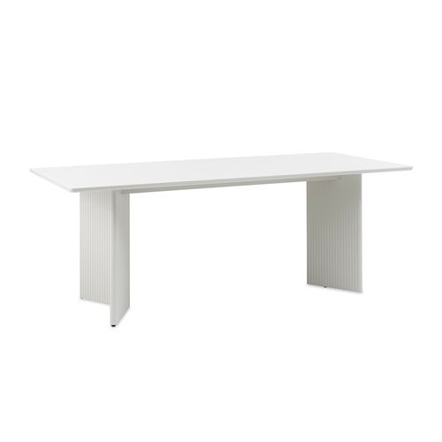 Table à Manger 200 Cm - Bois Strié - Mirano
