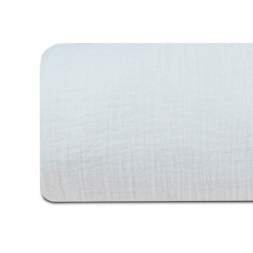 Drap-housse Gaze De Coton Écrue 160x200 Cm