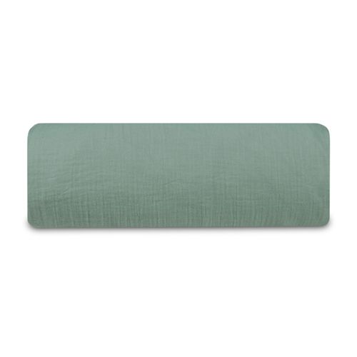 Drap-housse Gaze De Coton Vert Sauge 160x200 Cm