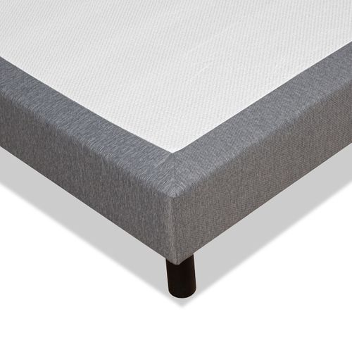 Sommier Tapissier En Kit Gris Clémence 160x200 Cm