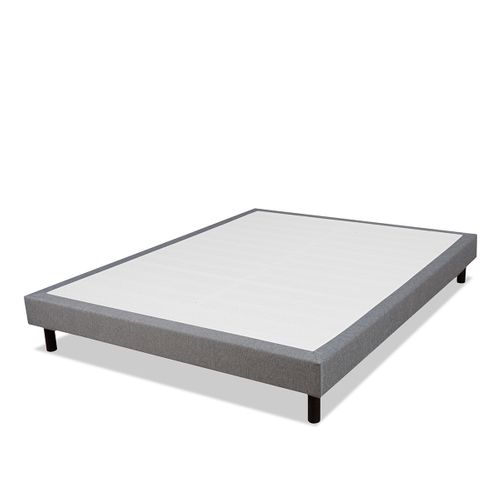 Sommier Tapissier En Kit Gris Clémence 160x200 Cm